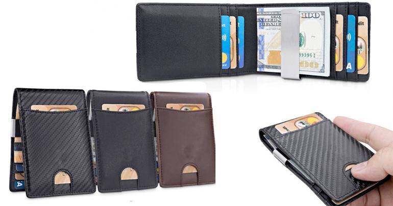 RFID plånbok i läder på Digdeal.se