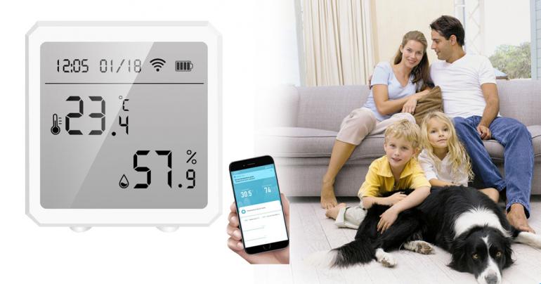 WiFi termometer och hygrometer på Digdeal.se
