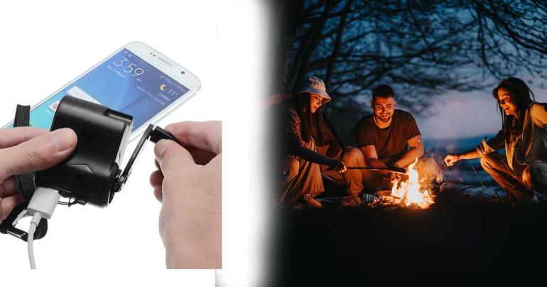 Vevladdare dynamoladdare USB på Digdeal.se