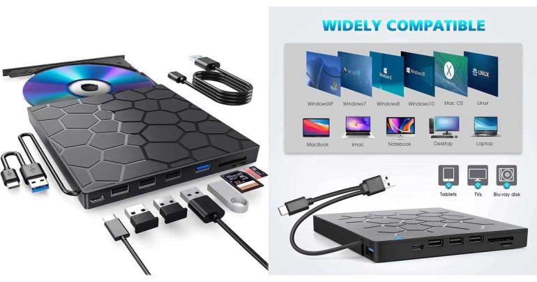 Extern CD/DVD-spelare och brännare på Digideal.se