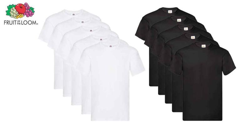 Fruit of the loom Tshirts på Digideal.se