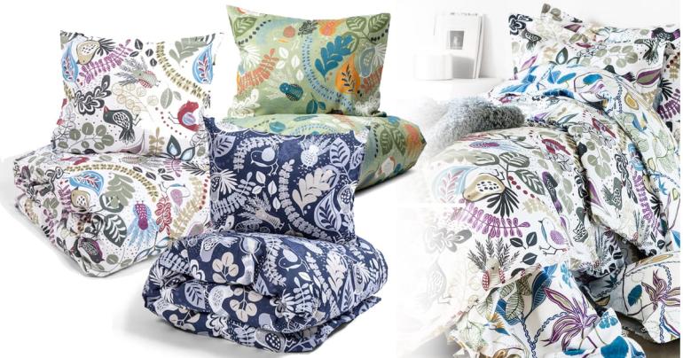 Bäddset av finaste satin från Kosta Linnewäfveri på Digideal.se