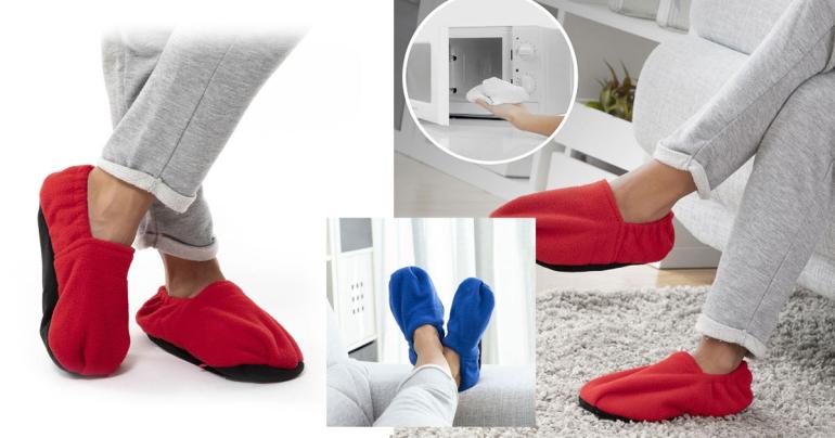 Uppvärmningsbara tofflor på Digideal.se