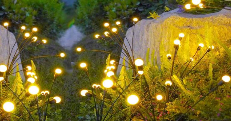 Solcellsdekoration; firework på Digideal.se