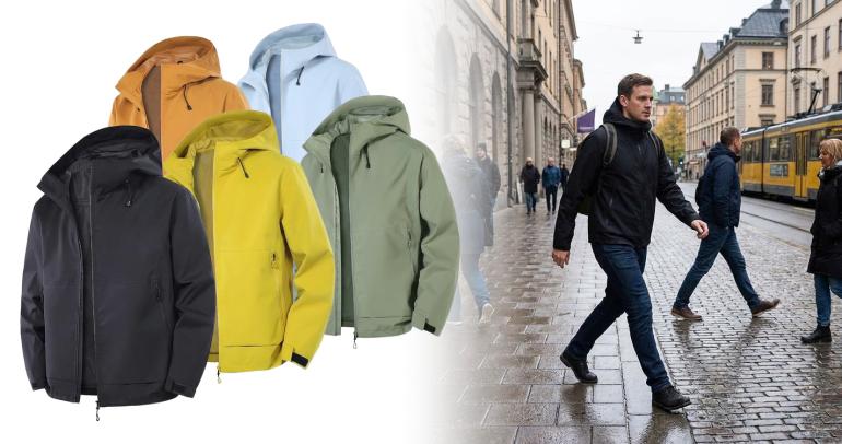 Vattentät friluftsjacka på Digideal.se