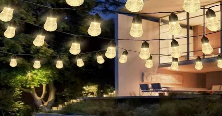 Solcellsslinga med 20 eller 30 lysdioder på Digideal.se