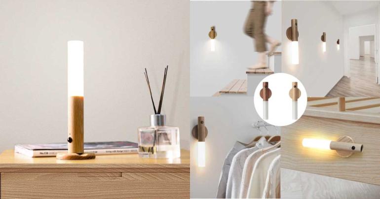 Uppladdningsbar lampa med rörelsesensor på Digdeal.se