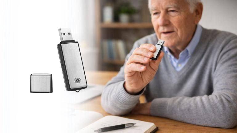 Mini USB röstinspelare på Digideal.se