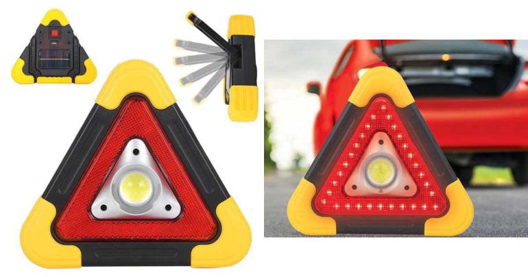 Varningstriangel-Kraftfull Ficklampa och Powerbank på Digdeal.se