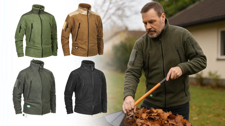 Tactical fleecejacka på Digdeal.se
