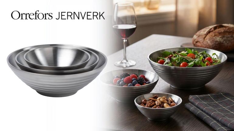 Köksskålar i rostfritt Stål 3-pack på Digdeal.se