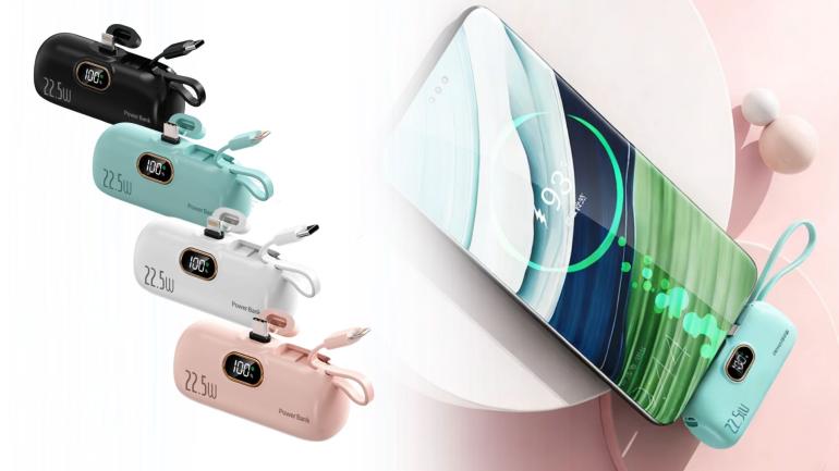 Mini Powerbank 5000 mAh på Digdeal.se