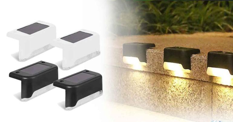 Solcellsdriven lampa för kanter på Digdeal.se