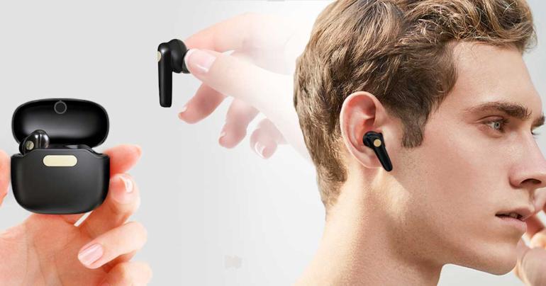 Trådlösa hörlurar T15 Airdots. Välj mellan svarta eller vita. på Digdeal.se