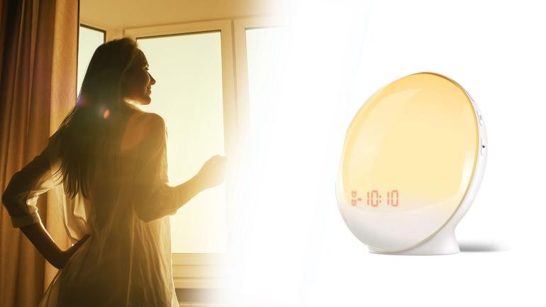 Väckningslampa med soluppgångssimulering på Digdeal.se