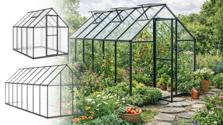 Rymligt växthus - ett växthus som ger bättre skydd och en jämnare odlingsmiljö