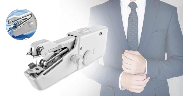 Handhållen liten symaskin som går på batteri på Digdeal.se