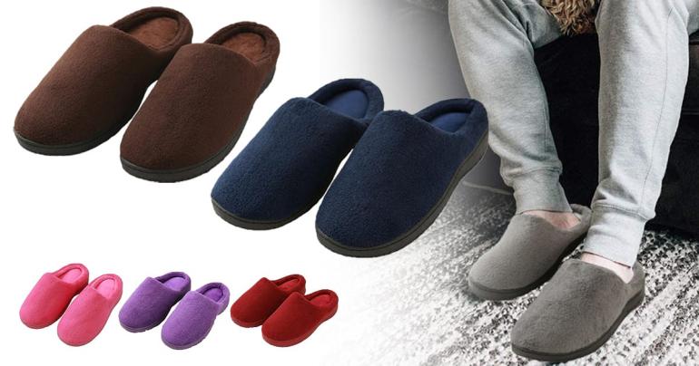 Memory Foam tofflor på Digdeal.se