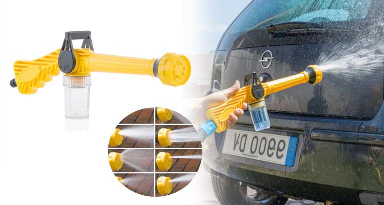 8-i-1 vattentryckpistol med tank på Digideal.se