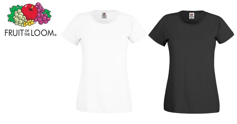 Fruit of the loom Tshirts Dam på Digdeal.se