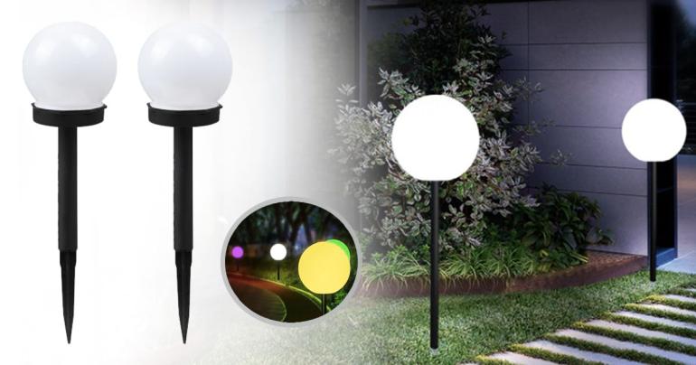 LED-trädgårdslampor - Solcellsdrivna LED-trädgårdslampor 