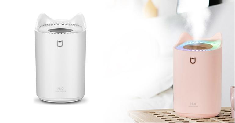 Humidifier som fuktar och renar luften från ev. virus på Digdeal.se