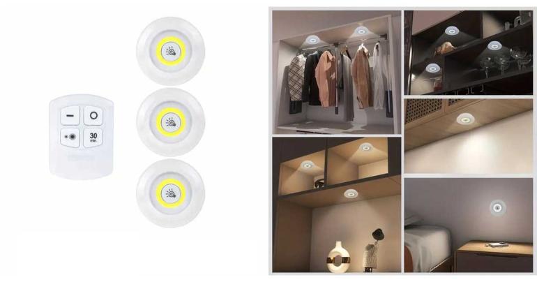 3-pack LED-belysning på Digdeal.se