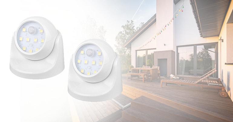 LED-lampa med rörelsesensor på Digdeal.se