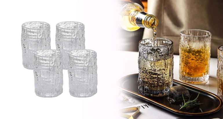 4-pack moderna glas på Digdeal.se