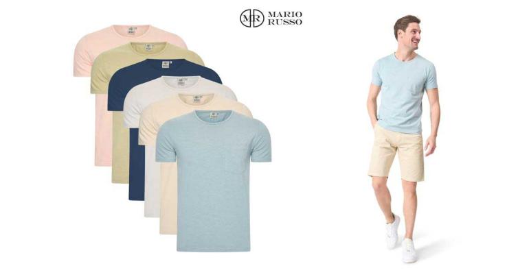 2-pack Mario Russo T-shirts på Digdeal.se