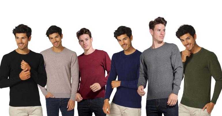 Rundad tröja från William de Faye på Digdeal.se