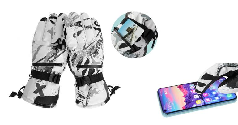 Skidhandskar med touch på Digideal.se