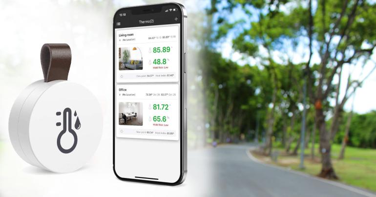 Trådlös termometer och hygrometer för smarta hem på Digdeal.se