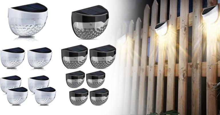 Solcellslampor med LED-ljus på Digdeal.se