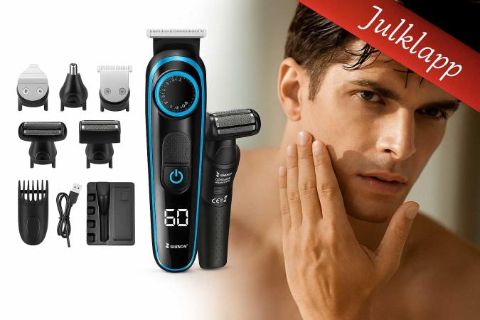Hårtrimmer med 5 olika funktioner på Digdeal.se