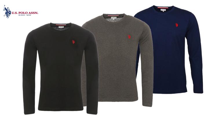 US Polo långärmad tröja på Digdeal.se