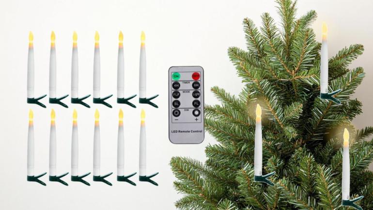 Sladdlösa LED-julgransljus på Digdeal.se
