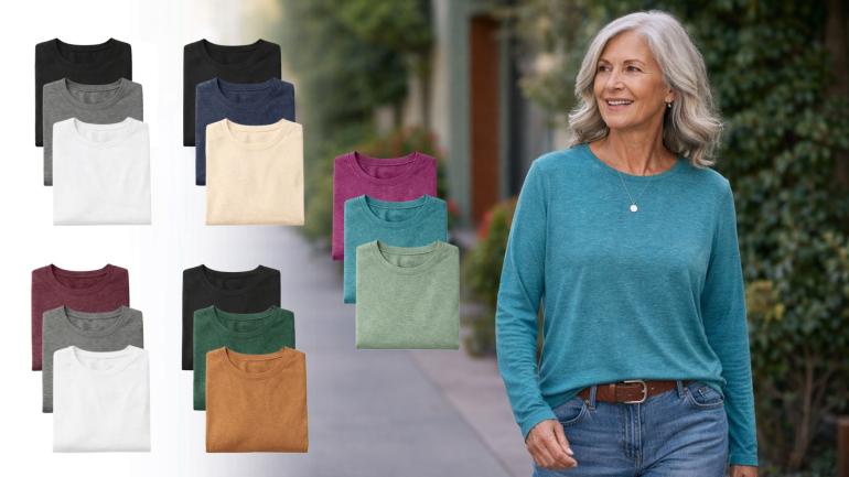 Långärmade T-shirts 3-pack på Digideal.se