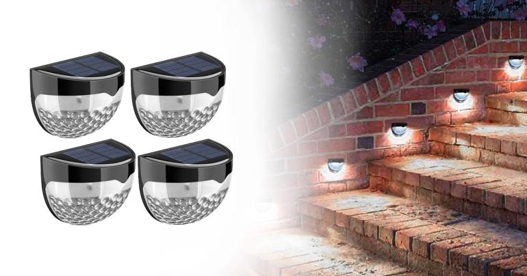 Solcellslampor med LED-ljus på Digdeal.se
