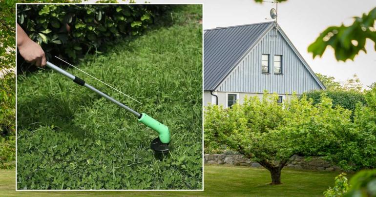 Batteridriven grästrimmer på Digdeal.se