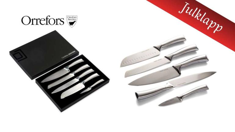 5 st knivar från Orrefors Jernverk på Digdeal.se