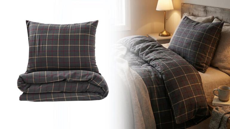 Bäddset Gunnarby Garnfärgad på Digdeal.se