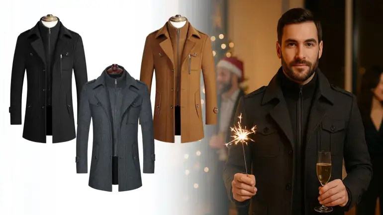 Herrrock med avtagbart innerlager på Digdeal.se