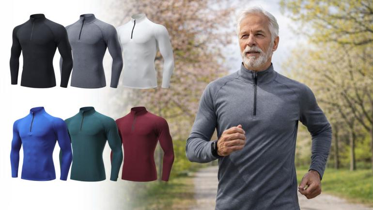 Träningströja half zip på Digideal.se