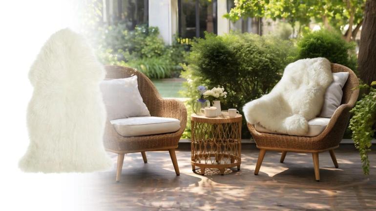 Mjuk fårskinnsfäll - Ge hemmet en varm och ombonad känsla med en fårskinnsfäll