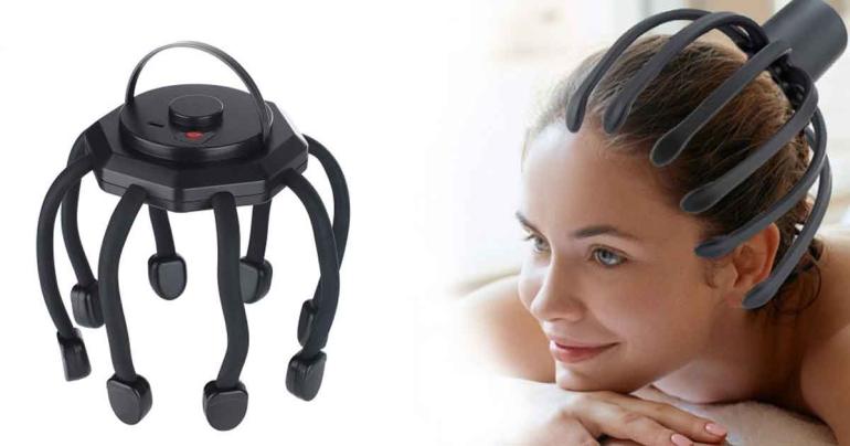 Massageapparat för huvud och hårbotten på Digdeal.se