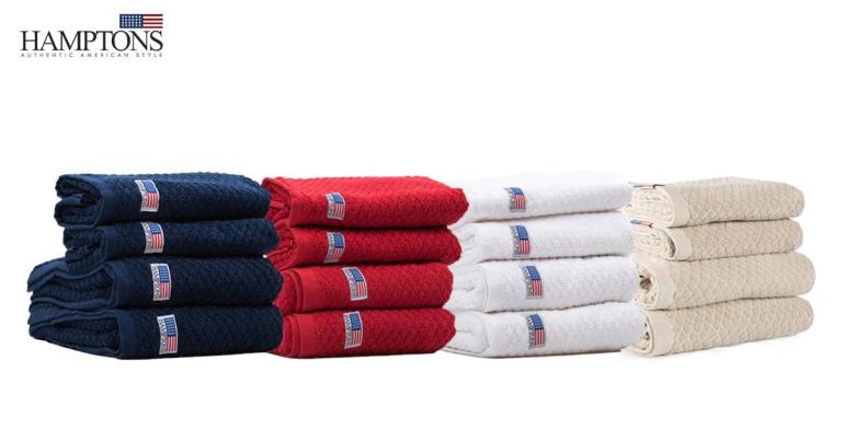 Exklusiva handdukar i 4-pack från Hamptons på Digdeal.se