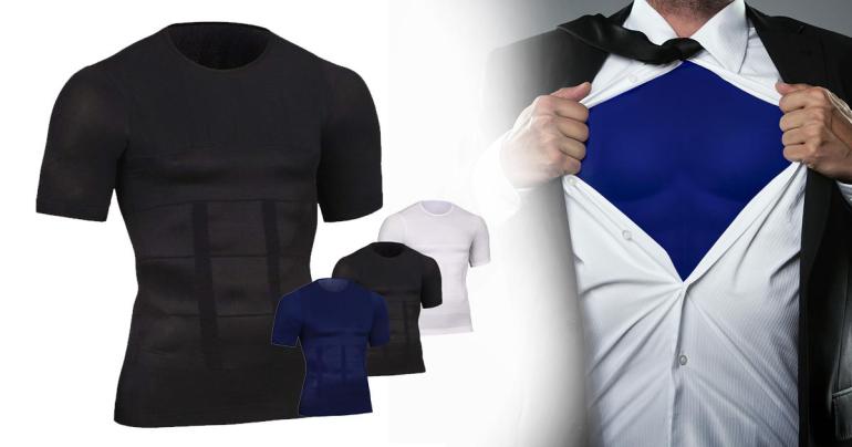 Kroppsformande och slimmande t-shirt på Digdeal.se