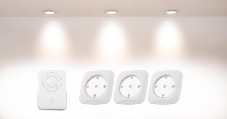 Batteridrivna LED-spotlights på Digdeal.se