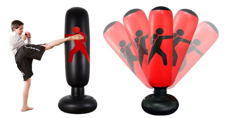 Uppblåsbar boxningssäck på Digideal.se